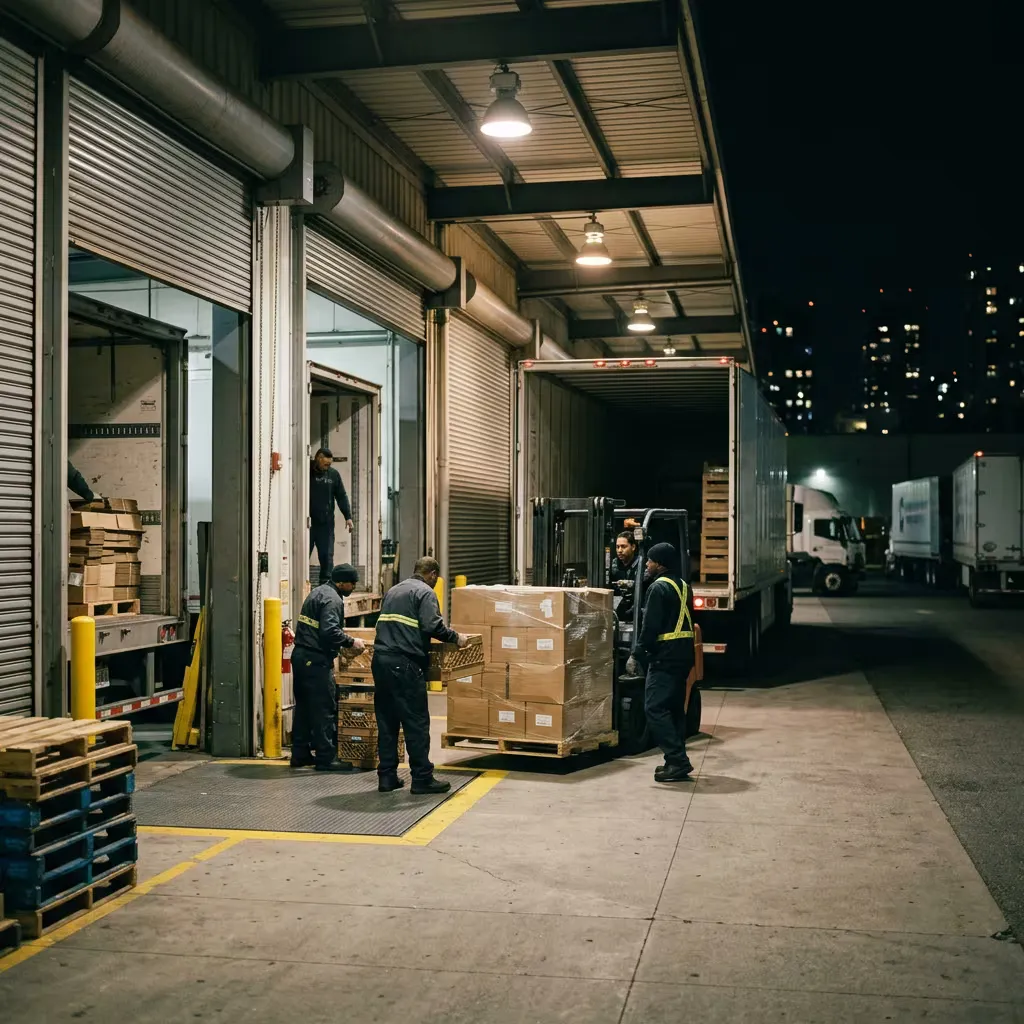 Factory worker in a batch production environment with work-in-progress inventory. Factory worker in a batch production environment with work-in-progress inventory.