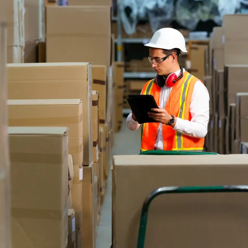 Employee of a company managing VMI with the supplier. Employee of a company managing VMI with the supplier.